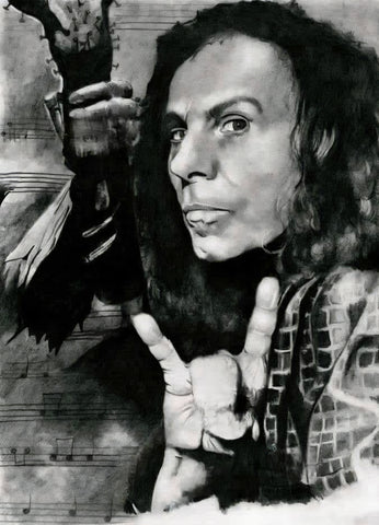 Ronnie James Dio size 2